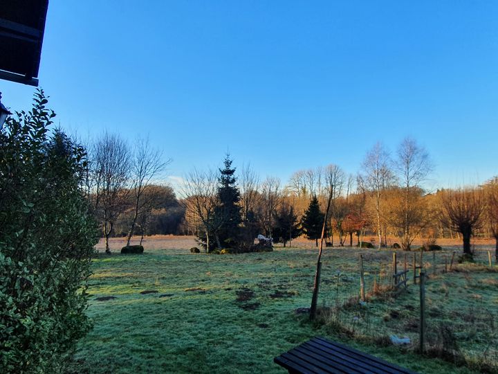 Le Domaine Vert in the winter